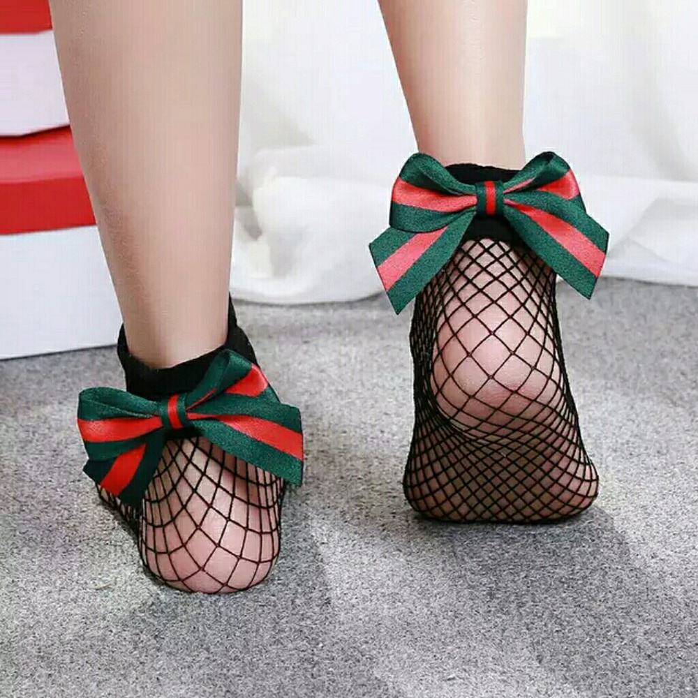 Bow tie socks